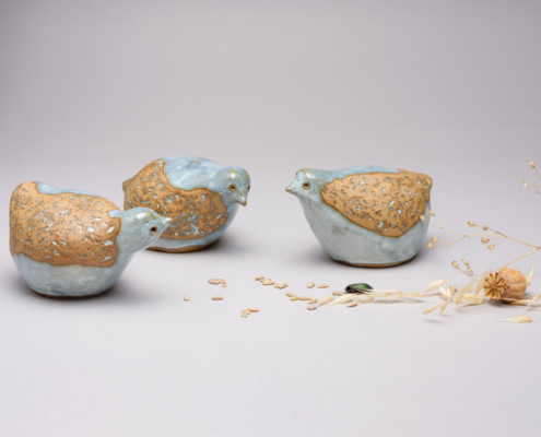 Oiseaux série de trois