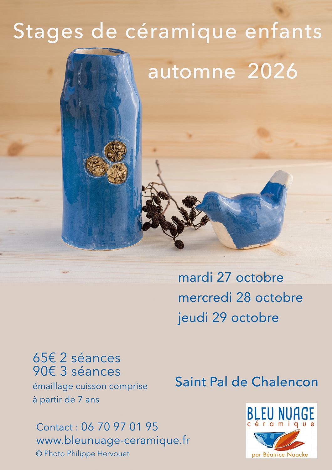 2026 BN stages ENFANTSW Stage céramique enfants